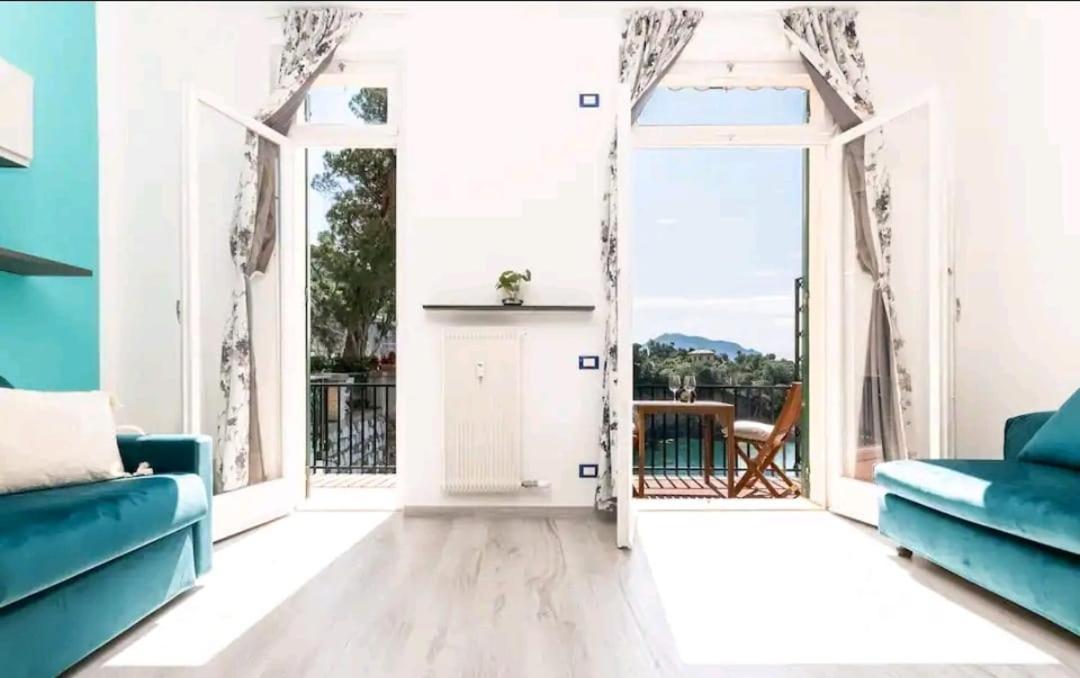 Pieve Ligure A Picco Sul Mare Con Piscina Villa Regina Extérieur photo